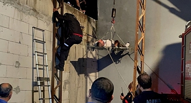 İş yerinin penceresinden yere çakıldı