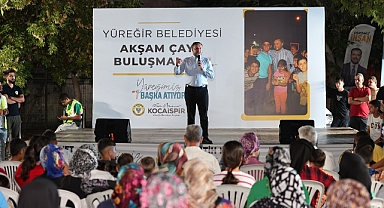 Solaklı’da akşam çayı buluşması