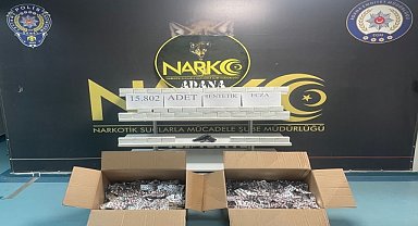 15 bin 802 sentetik ecza hapı ele geçirildi