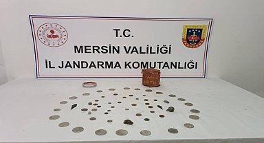 188 sikke ve 9 obje ele geçirildi