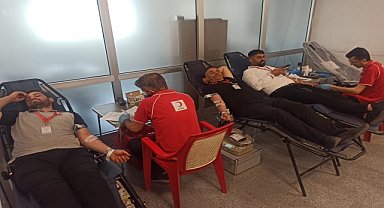 Kan bağışı etkinliği düzenlendi