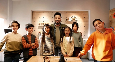 Tarkan Kürkçüler Köyü’nde film çekti