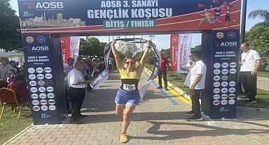 Adana'da AOSB 3. Sanayi Gençlik Koşusu yapıldı