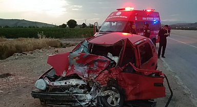 FAYDALI YOLUNDA KAZA: 1 ÖLÜ, 5 YARALI