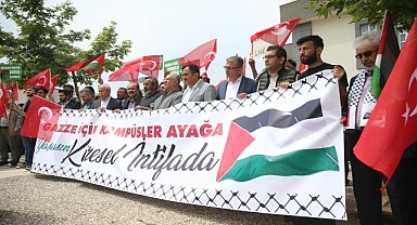 GAZZE İÇİN ÇADIR NÖBETİ