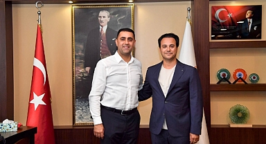 GÜNDOĞDU'DAN KOZAY'A HAYIRLI OLSUN ZİYARETİ