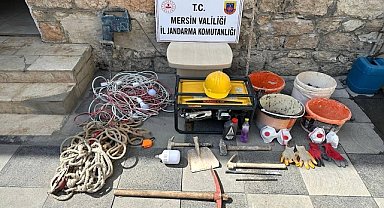 KAÇAK KAZI YAPANLARA SUÇÜSTÜ YAPILDI