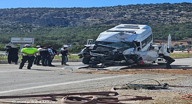 Kaza can aldı: 1 kişi öldü, 2 kişi yaralandı