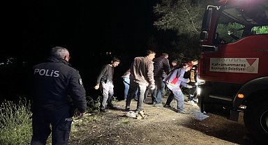 OTOMOBİL BARAJ GÖLÜNE UÇTU