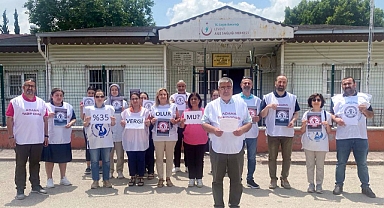 Sağlık çalışanları 13 haftadır vergide adalet istiyor