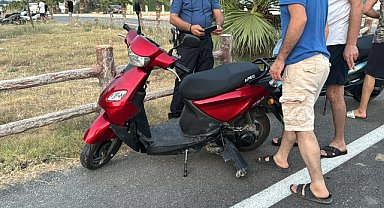 2 motosikletin çarpıştığı kazada 3 kişi yaralandı