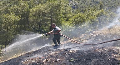 ADANA'DA ORMAN YANGINI KONTROL ALTINA ALINDI