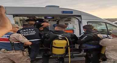 Baraj gölüne giren genç boğuldu