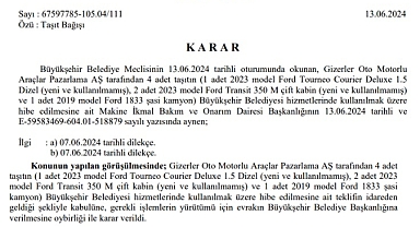Büyükşehir hibe kabulüne başladı