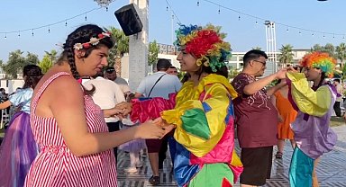 "Engelsiz Festival"de doyasıya eğlendiler