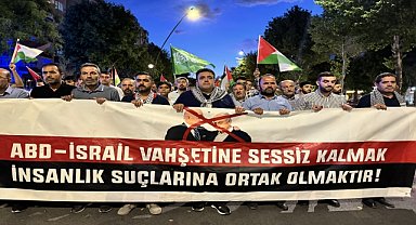 FİLİSTİN'E DESTEK YÜRÜYÜŞÜ