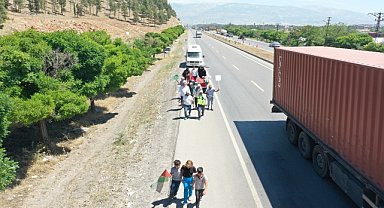 GAZZE İÇİN YÜRÜDÜLER