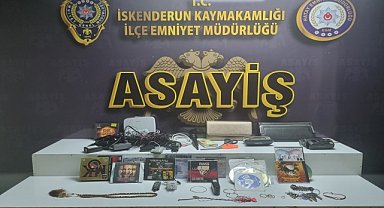 Hırsızlık iddiasıyla 1 şüpheli tutuklandı