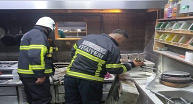 İŞ YERİNDE YANGIN ÇIKTI