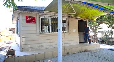 Muhtarlık binasından hırsızlık