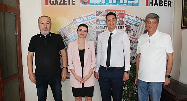 Sheraton Grand Adana Otel yetkililerinden gazetemize ziyaret