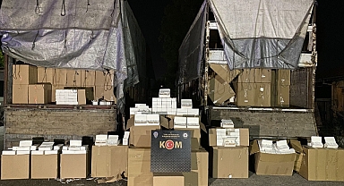 14 milyon 400 bin makaron ele geçirildi