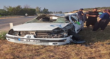 3 aracın karıştığı trafik kazasında 6 kişi yaralandı