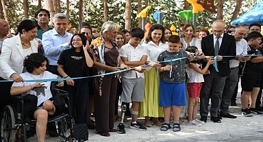 Çocuk İyilik Merkezi'nde oyun parkı açıldı