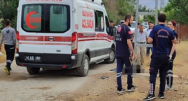 ELEKTRİK AKIMINA KAPILDI