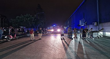 FABRİKADA YANGIN ÇIKTI