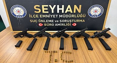 KARPUZ TABLASINDA SİLAH YAKALATTILAR