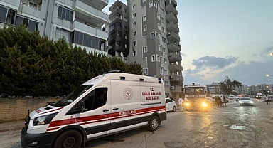 Pencereden sarkan adam yere çakıldı