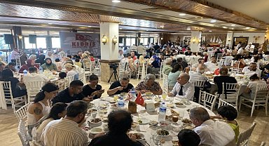 Şehit aileleri ve Kıbrıs gazileri onuruna yemek