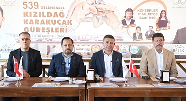 539 UNCU KIZILDAĞ KARAKUCAK GÜREŞLERİ HEYECANI