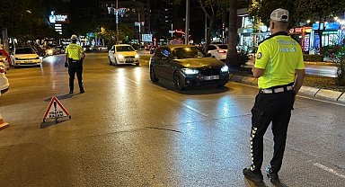 Adana'da dron destekli trafik denetimi yapıldı