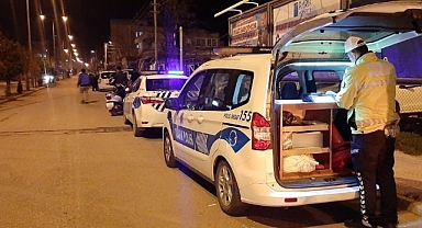 Alkollü sürücü uygulamaya takıldı