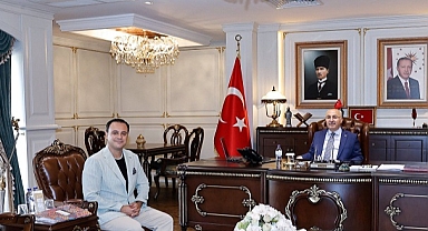 Dr. Gökhan Gündoğdu Vali Köşger’i ziyaret etti