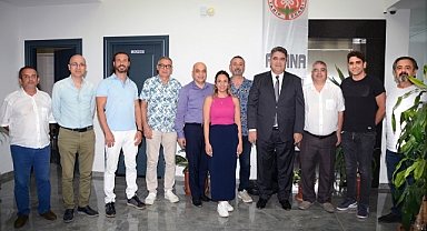 Eczacılardan Tabip ve Diş Hekimleri Odası’na ziyaret