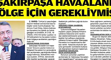 FUAT OKTAY: DEPREMDE ŞAKİRPAYA ÖNEMLİ GÖREV ÜSTLENDİ