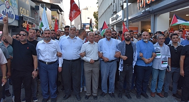 Heniyye ve Gazze için yürüyüş düzenlendi