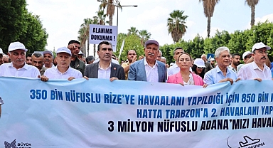 KARALAR VE CHP'LİLERDEN HAVAALANI TEPKİSİ