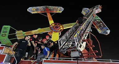LUNAPARKTA ASILI KALDILAR