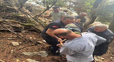 Adana'da kayalıklardan düşen kişi yaralandı