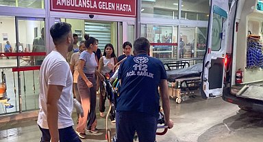 Adana'da pikabın çarptığı kişi yaralandı