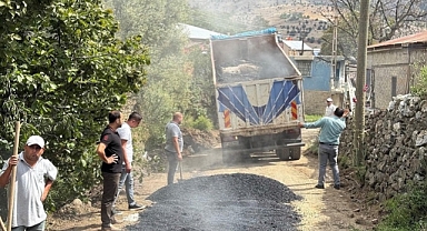 Pozantı yolları sıcak asfaltla kaplanıyor