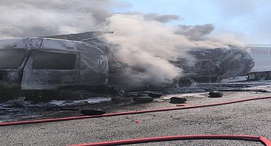 TIR YANGINI KORKUTTU