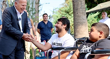 Demirçalı'dan engellilere medikal malzeme