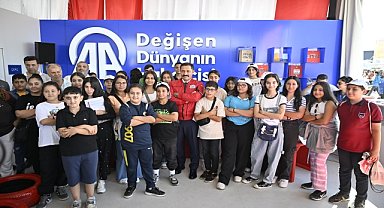 Depremzede çocuklar TEKNOFEST Adana'da