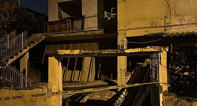 Evin balkonunun çökmesi sonucu 2 kişi öldü