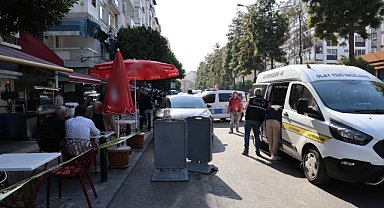 GAZİPAŞA'DA KAFEYE SİLAHLI SALDIRI